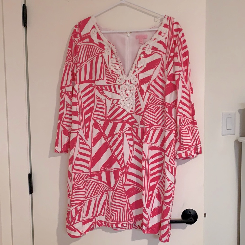 Lilly Pulitzer bead detail dress. Never worn.